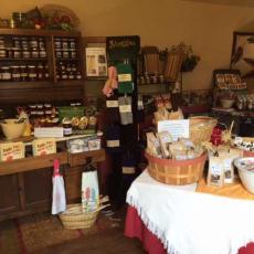 Various Amish food items