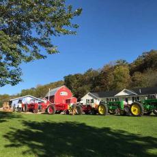 Antique Tractor Club Visited